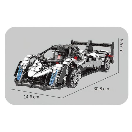 Radio -controlled designer "Sports", 990 parts-1