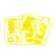 3D puzzle "Tower", crystalline, 24 details, light effect, color mix