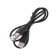 Portable column K08, 5 W, transparent, suspension, 500 mAh, backlight, black
