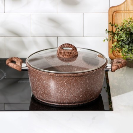 Braini shade pan, 5.7 l, glass cover, anti -stick coating, induction-6
