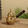 Turk with a lid 20x11x14 cm, brass