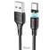 Hoco X52, Type -C - USB cable, magnetic connector, only charging, 3 a, 1 m, black