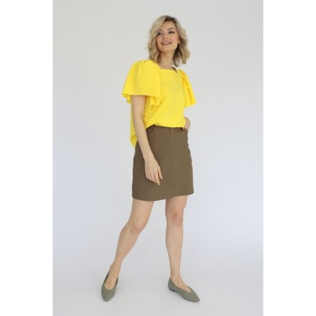 Skirt mini from jeans, size 50