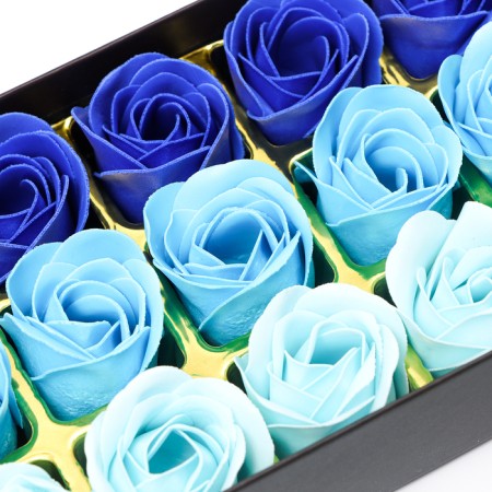 Soap roses, colored shades, set of 18 pcs.-7
