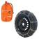 AIRLINE anti -scrap circuits, ladder, 4 mm link, wheels R13 175/70 - R15 185/60, in a set 2 pcs