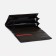 Women's wallet on magnets, black color