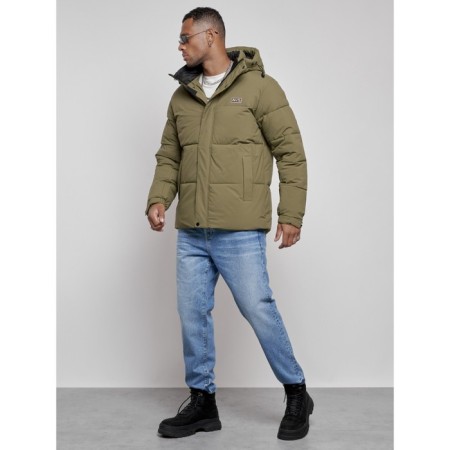 Winter jacket, size 58, khaki color-1