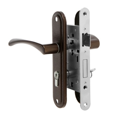 Cut Lockland RD007, with a handle, brown color-1