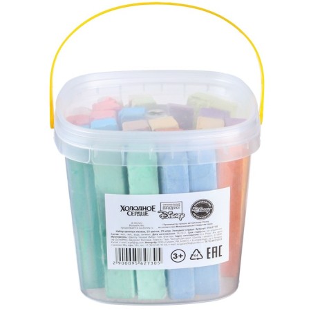 Set of colored crayons cold heart, 10 colors, 29 pieces-8