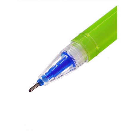 Gel handle Erased ink, 0.5 mm, blue rod, assorted mix (barcode on a piece)-4