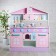 Game set, kitchen module "House" Wooden dishes in a set