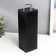 Casket wood, leatherette for a bottle "smooth leather" 3 objects 35x11x12 cm