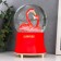 Souvenir Polystone Water Ball Music "Flamingo" is spinning d = 10 cm 15.5x10x10 cm