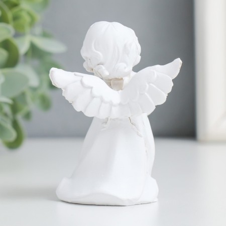 Souvenir Polystone "Baby Angel" Snow White Mix 4.5x3.5x8 cm-4