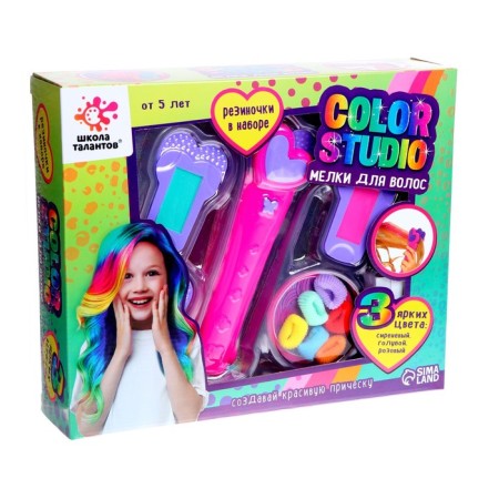 Color Studio Set shakes for hair, with accessories-1