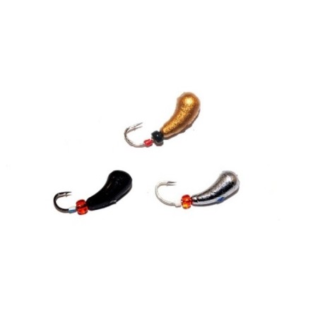 Mormyshki lead set 2 mix Uralka, d = 3.5 mm, 3 pcs.