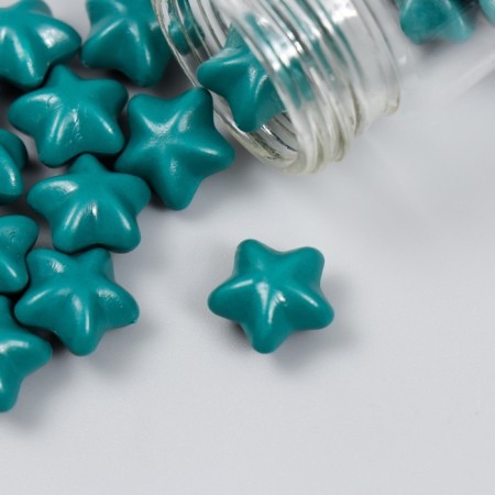 Surgut in granules in a jar of "stars" dark green matte 16 g 7x3x3 cm-2