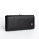Women's wallet on a magnet, black color