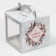 Confectionery box with a window, a chest, “Winter watercolor” 20 x 20 x 20 cm, New Year