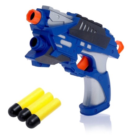 Pistol "Warrior", shoots with soft bullets, MIX color-10