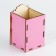 Organizer for the office "You will succeed!", The size is assembled 6.6 x 6.6 x 10.5 cm