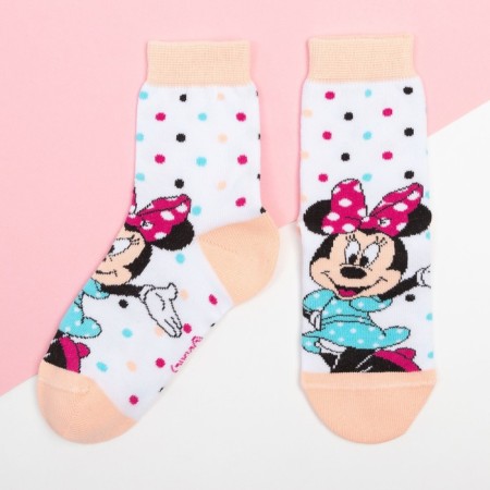 Children's socks "Confetti", Minnie Mouse, Disney 16-18 cm