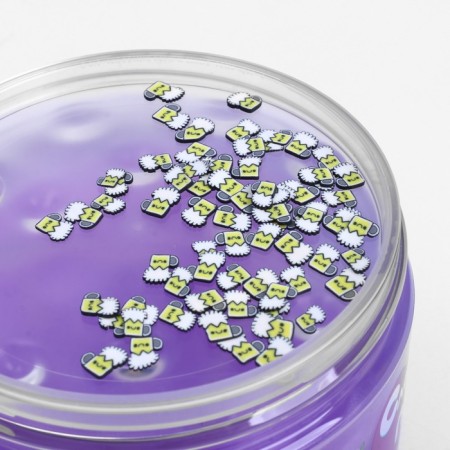 Two -layer slime "Sea" with charming, purple, 350 g-8