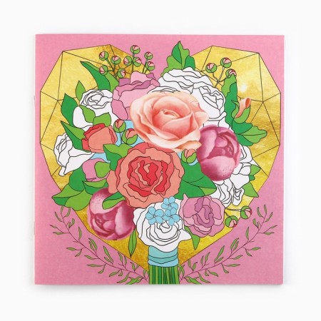 Coloring - anti -stress "Flower patterns", 20 p.-2