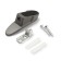 Furniture hook Cappio Plate, one -rod, graphite color