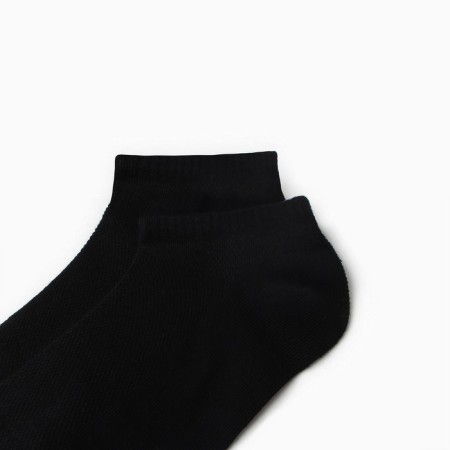 Male socks shortened, black color, size 25-27-1