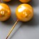 Decor for creativity "The almond pearl ball" d = 1.5 cm set 20 pcs 6x1.5x1.5 cm