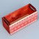 Wooden box with handles "Red", 24.5 × 5 × 10 cm