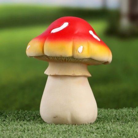 Garden figure "fly agaric" 12x12x15cm ////-1