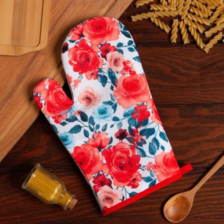 Mitten Dolyana "Rose" 26x16 cm, 100% p/e