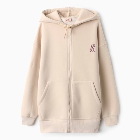 Women's sweatshirt was launched, the color is dark cream, rr One size (42-50)-6