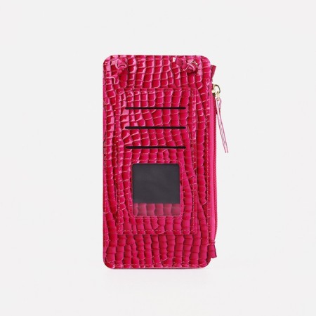 Baby bag on magnet, long belt, raspberry color-1