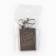 The eternal match is a “cool man” keychain, 3.8 x 2.8 cm.