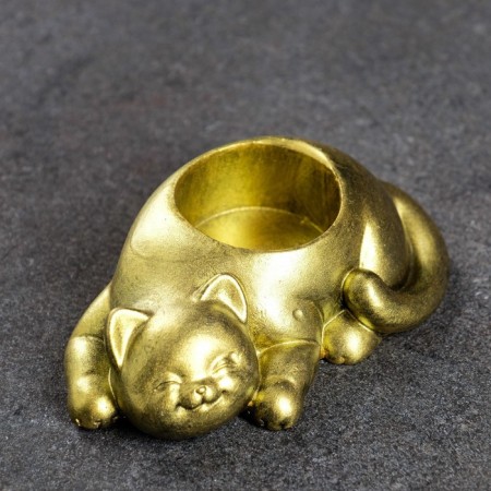 Cat Clobberry Golden Gold, 11x7x3cm-3