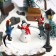 LED figure "Christmas" 31 × 20 × 23 cm, polystone, AAX3 batteries (not complete), USB, glow of multi