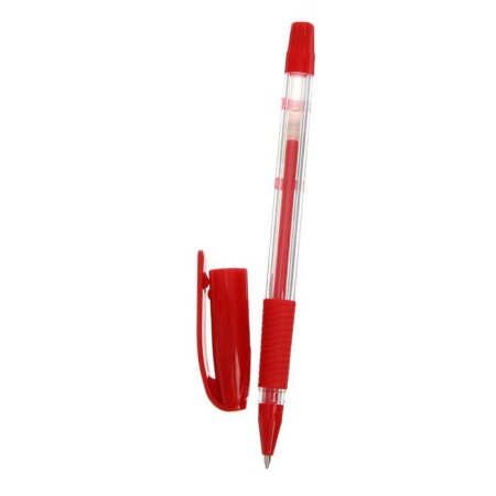 Gel handle Pensan Soft Gel, node-bela 0.7 mm, rubber flu, 3 colors, mix + display-4