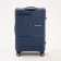 Big suitcase 28 ", lightning department, code castle, 4 wheels, blue color