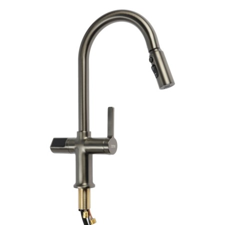 Zein Z3783 kitchen mixer, temperature screen, exhaust spout, height 23 cm, 2 modes-3