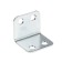 Furniture corner, 26x26 mm, zinc, in packaging 100 pcs.
