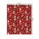 The tablecloth "Christmas collage", rectangular, Saten, size 120x145 cm