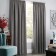 Set of curtains "Soft", size 145 x 270 cm - 2 pcs, grab - 2 pcs, gray