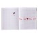 Notebook of 48 sheets in the cage "Anime. Boy and sky", covered cardboard, matte lamination, selective UV-polish, internal block design, offset
