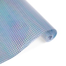 Film self -adhesive holography, silver 1008 ripples 0.45 m x 3 m 3 μR