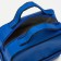 Cosmetic bag, 2 parts on zippers, blue color