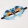 Carnival mask "Cool snake" Blue color