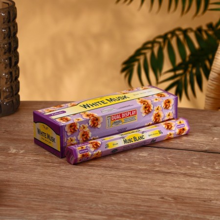 Incense "tulasi" 20 fragrances white musk